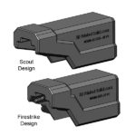 Side Arm Holster for Right Side Nerf Gun Mount (Cam Lock Design)
