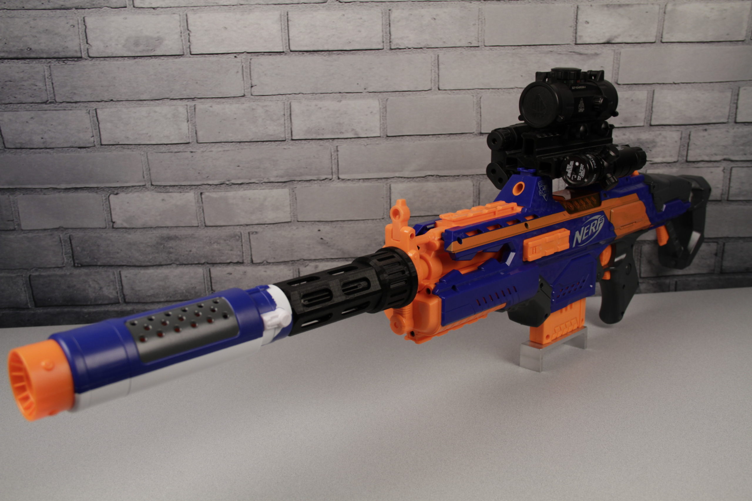 MRS-15A Modular Sniper Rifle Nerf Rapidstrike Blaster Kit 