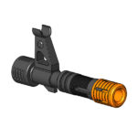 Muzzle Break Barrel Extension with Sight Tower