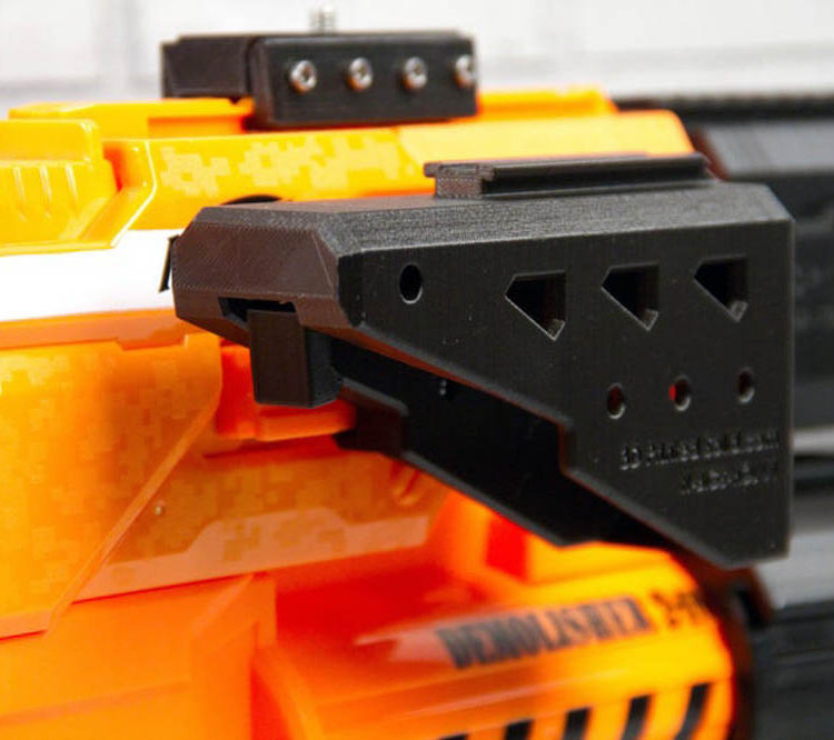 3DPS MRS-15A Modular Sniper Rifle - Accessory Kit for Nerf Rapidstrike