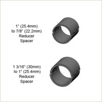 Adapters/Spacer for Flashlight/Laser Mounts