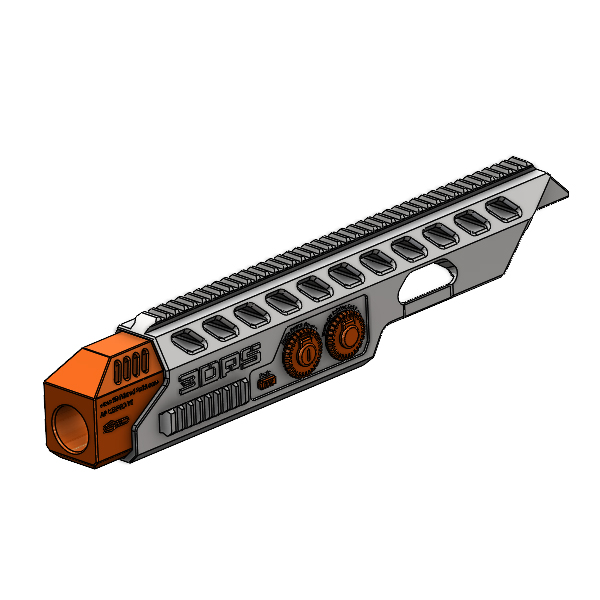 MRS-15A Modular Sniper Rifle Nerf Rapidstrike Blaster Kit 